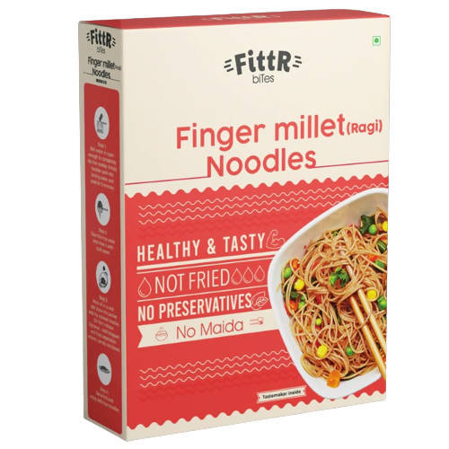 FittR biTes Finger Millet (Ragi) Noodles -  USA, Australia, Canada 