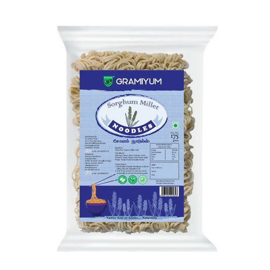Gramiyum Sorghum Noodles - Cholam Noodles -  USA, Australia, Canada 