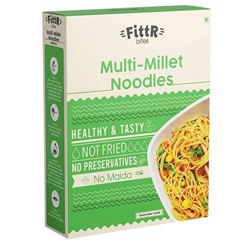 FittR biTes Multi-Millet Noodles -  USA, Australia, Canada 