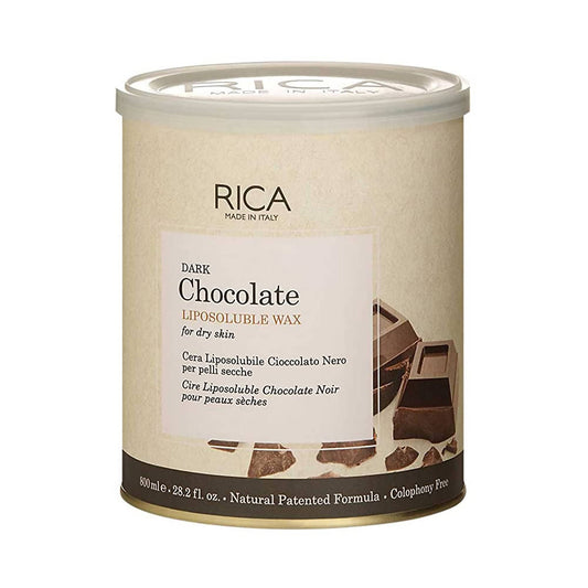 Rica Dark Chocolate Liposoluble Wax for Dry Skin - BUDNE