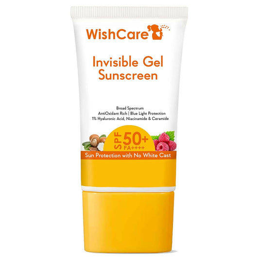 Wishcare Invisible Gel Sunscreen SPF 50+ Pa++++ - BUDEN