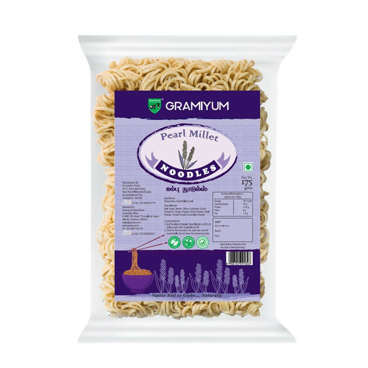 Gramiyum Pearl Millet Noodles “ Kambu Noodles -  USA, Australia, Canada 