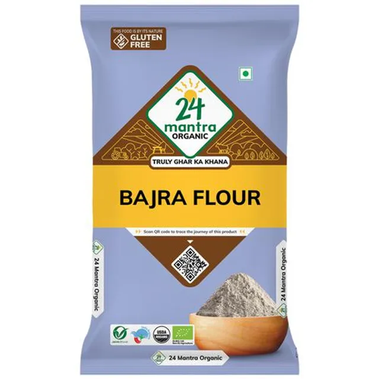 24 Mantra Organic Bajra (Pearl Millet) Flour - buy in USA, Australia, Canada