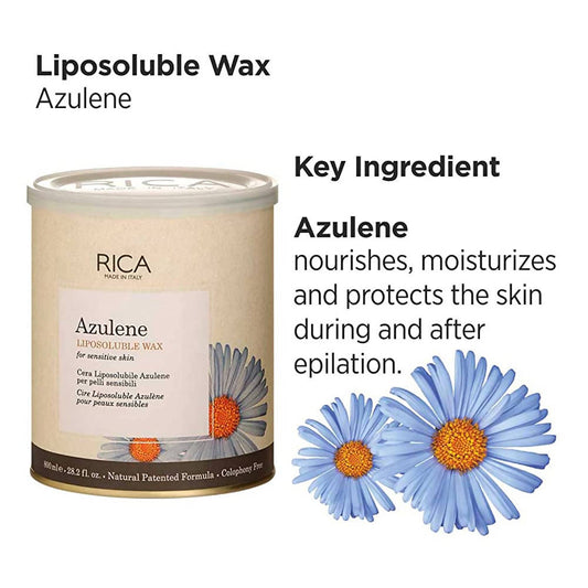 Rica Azulene Liposoluble Wax for Sensitive Skin