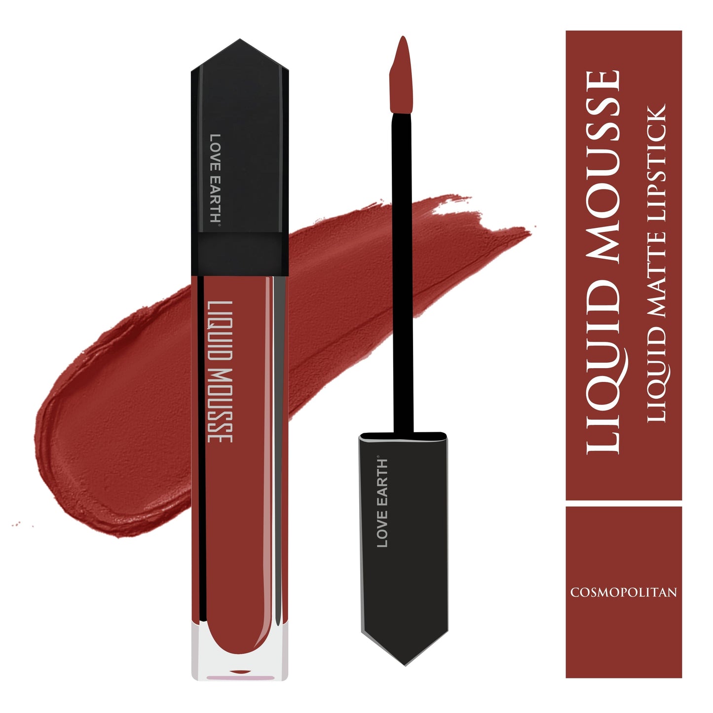 Love Earth Liquid Mousse Lipstick - Cosmopolitan