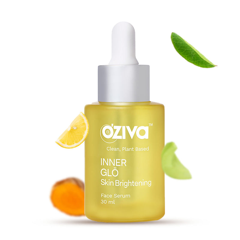 OZiva Plant Based Inner Gl?? Skin Brightening Face Serum - BUDNE