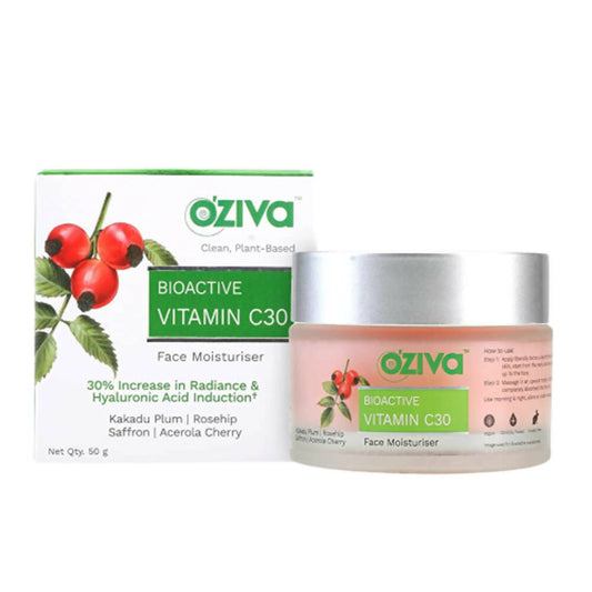 OZiva Bioactive Vitamin C30 Face Moisturiser - usa canada australia