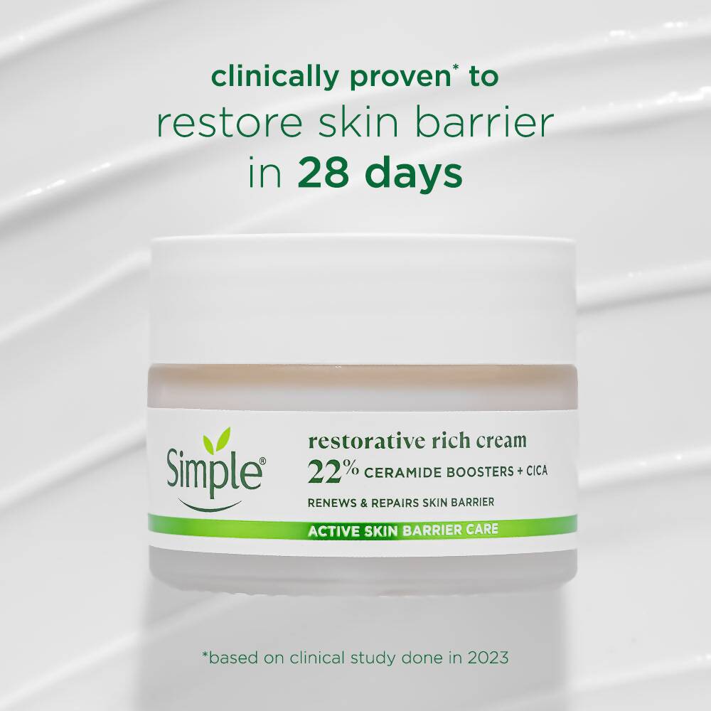 Simple Active Skin Barrier Care Restorative Rich Cream