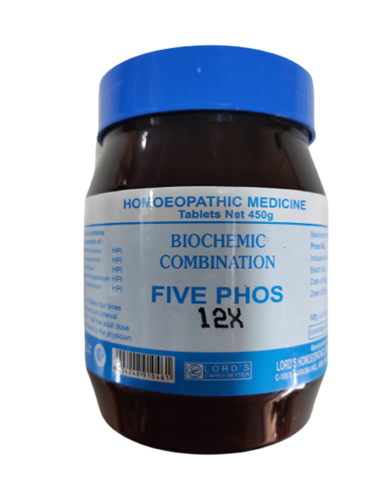 Lord's Homeopathy Five Phos Biocombination Tablets - BUDEN