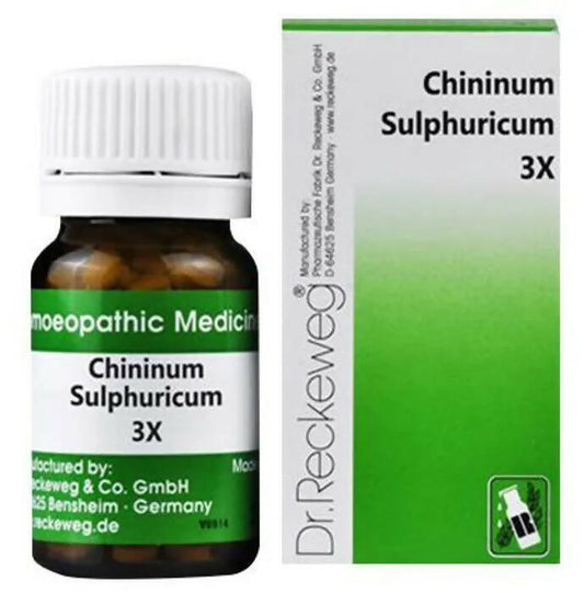 Dr. Reckeweg Chininum Sulphuricum Trituration Tablets 3X - usa canada australia