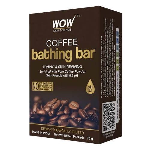 Wow Skin Science Coffee Bathing Bar - BUDEN