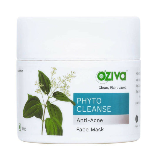 OZiva Phyto Cleanse Anti-Acne Face Mask - BUDNEN