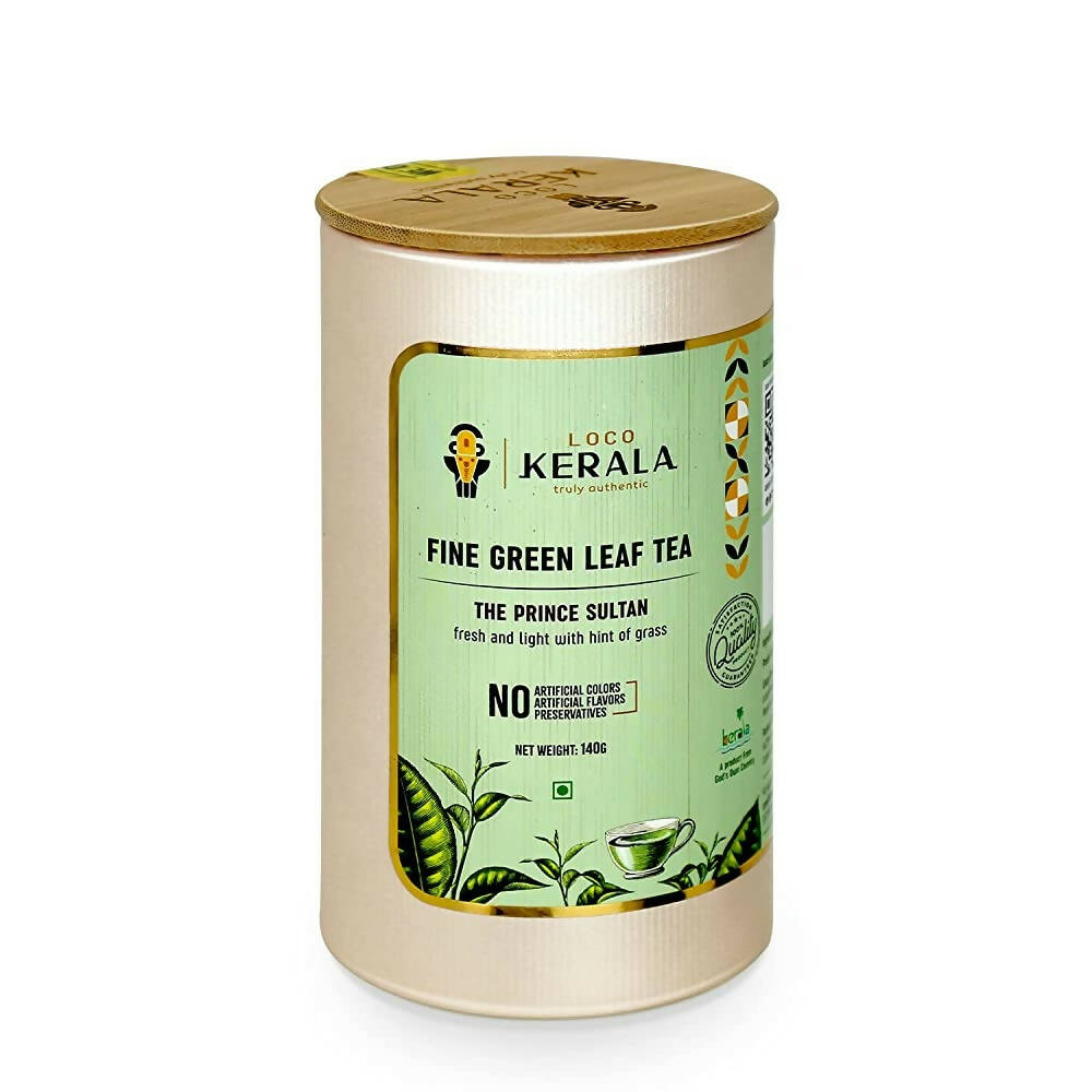 LocoKerala The Prince Sultan's Fine Green Leaf Tea - BUDNE