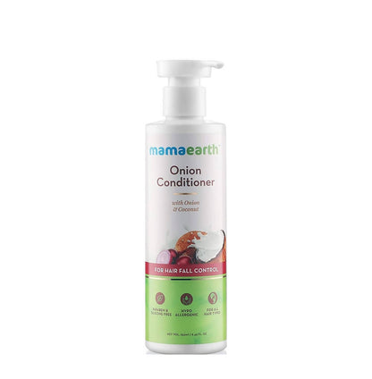 Mamaearth Onion Conditioner + Hair Mask + Hair Oil For Hair Fall Control Combo Pack