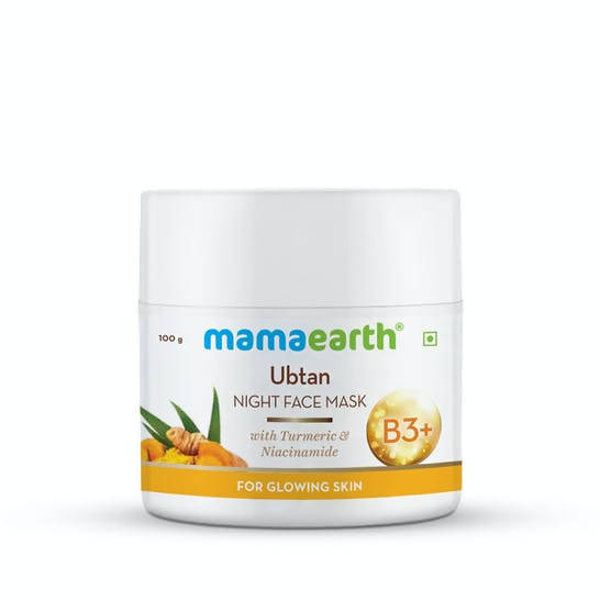 Mamaearth Ubtan Night Face Mask for Glowing Skin