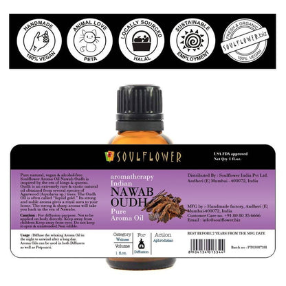 Soulflower Nawab Oudh Aroma Oil