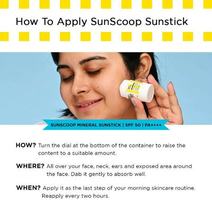 Sun Scoop Mineral Sunstick Spf 50