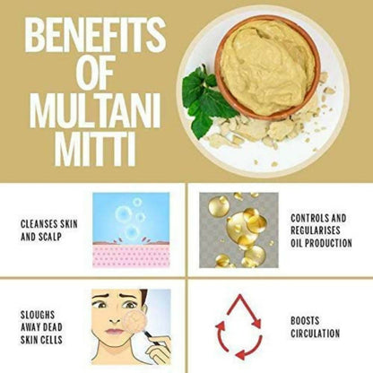 Purepik Multani Mitti Stone for Face Pack