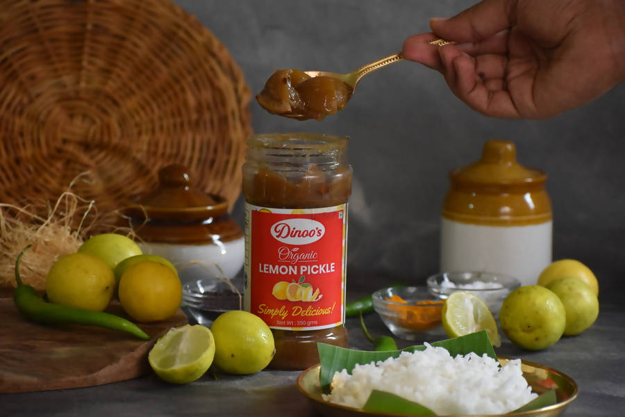 Dinoo's Organic Lemon Pickle