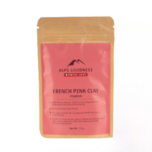 Alps Goodness French Pink Clay Powder - buy in USA, Australia, Canada