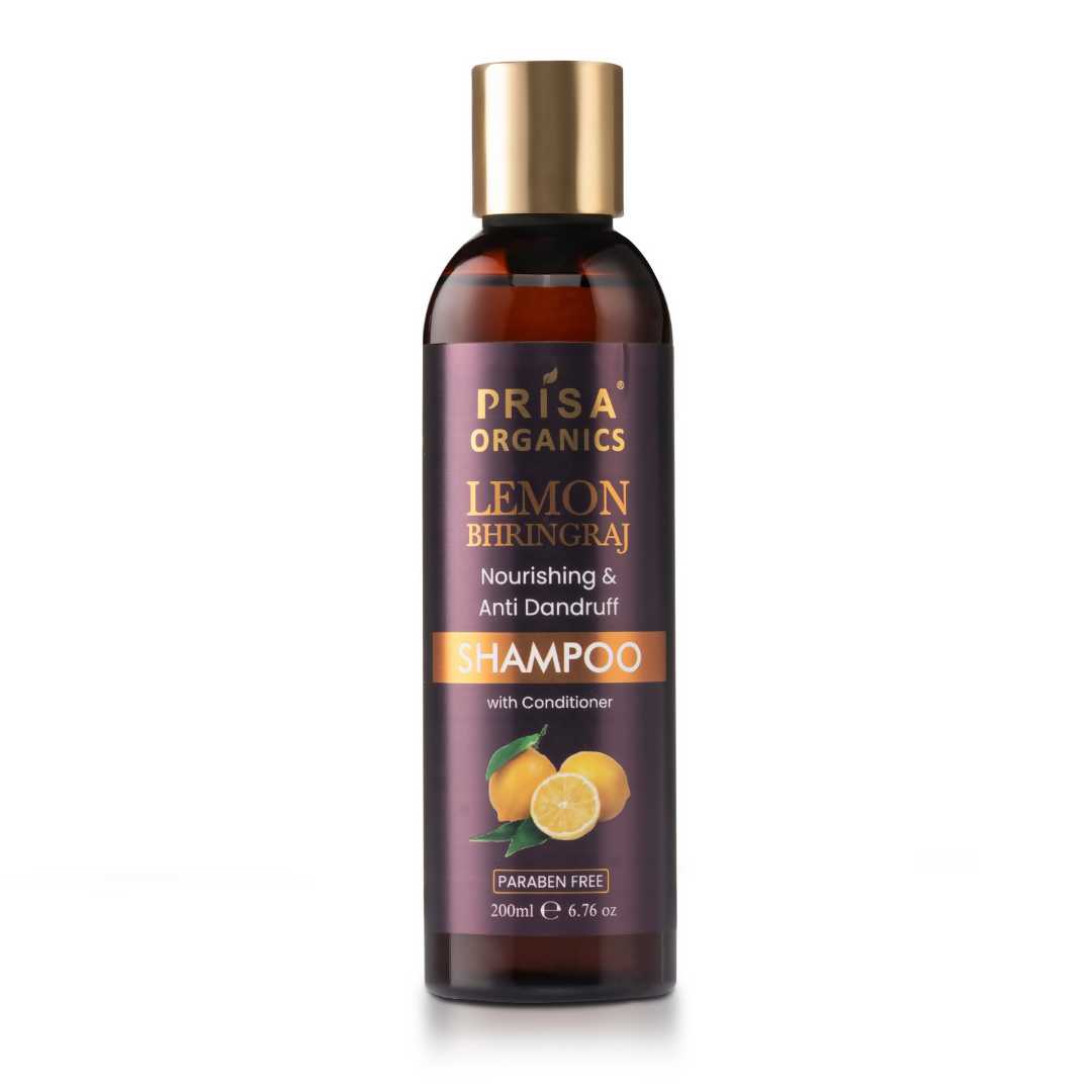 Prisa Organics Lemon & Bhringraj Shampoo - BUDEN