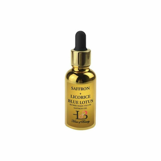 House of Beauty Kumkumadi Telum (Saffron Oil), Saffron Night Serum Facial Oil