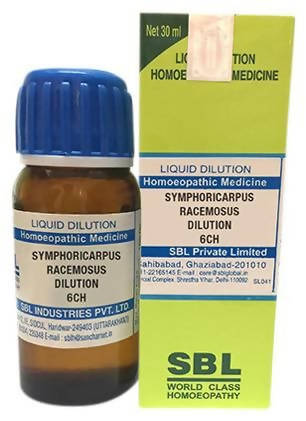 SBL Homeopathy Symphoricarpus Racemosus Dilution