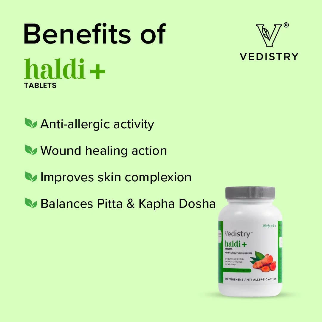 Vedistry Haldi Tablets