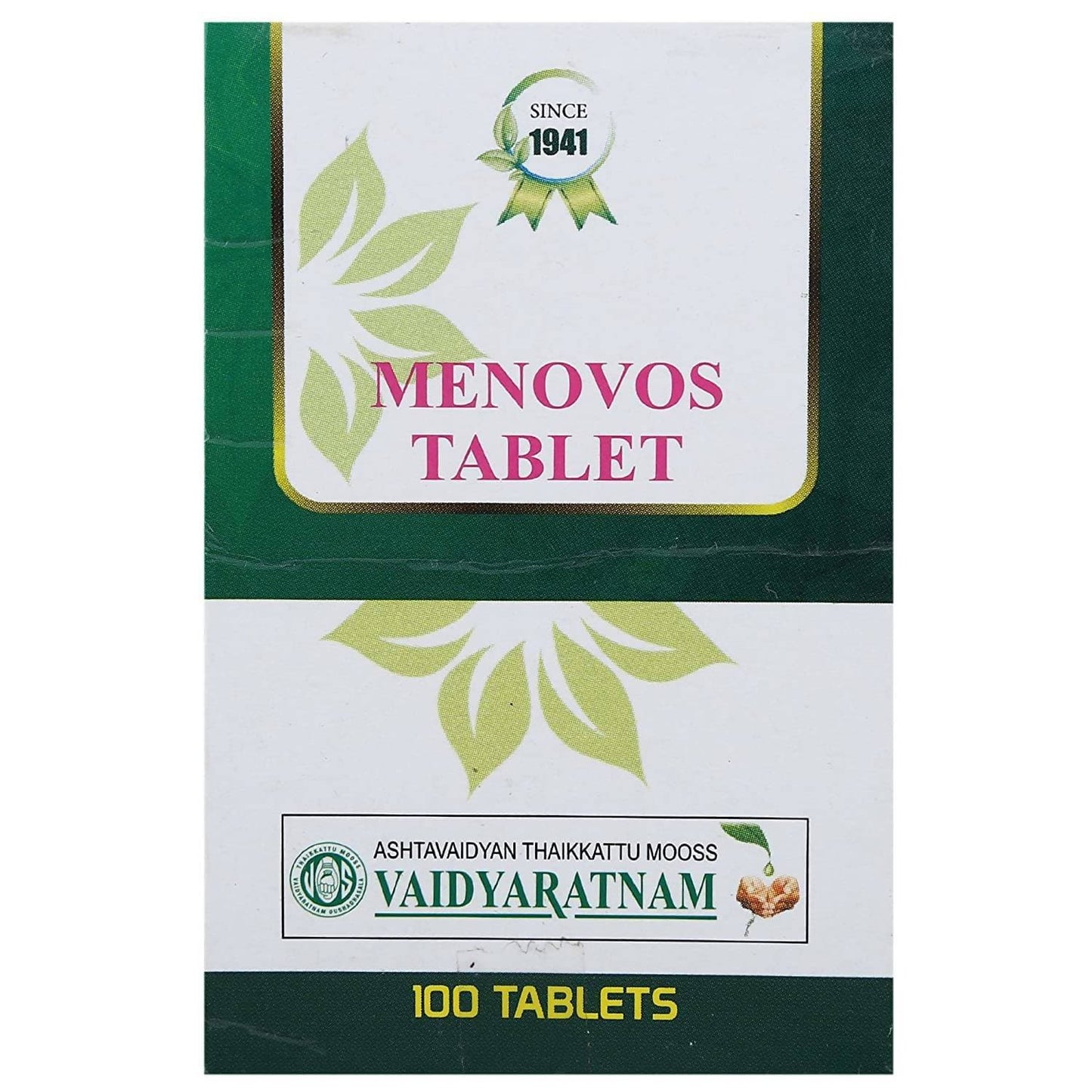 Vaidyaratnam Menovos Tablet