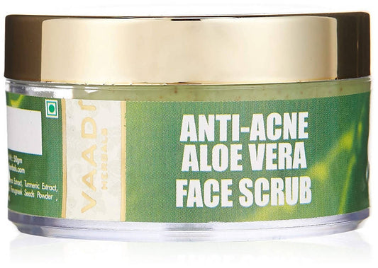 Vaadi Herbals Anti Acne Aloe Vera Face Scrub - usa canada australia