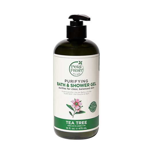 Petal Fresh Pure Purifying Bath and Shower Gel with Organic Tea Tree - BUDEN