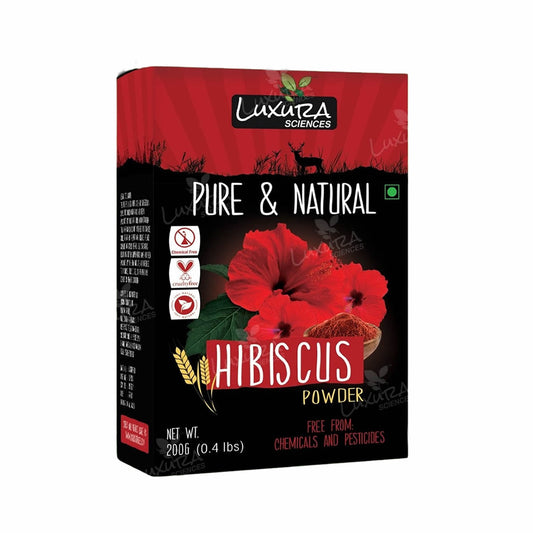 Luxura Sciences Hibiscus Powder For Hair Improvement -  buy in usa canada australia