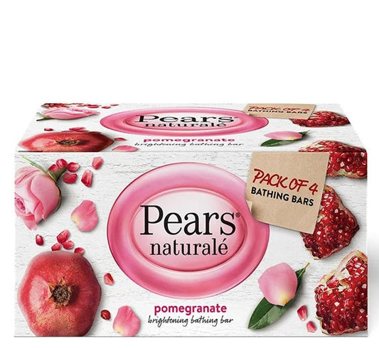 Pears Naturale Pomegranate Brightening Bathing Soap Bar - BUDEN