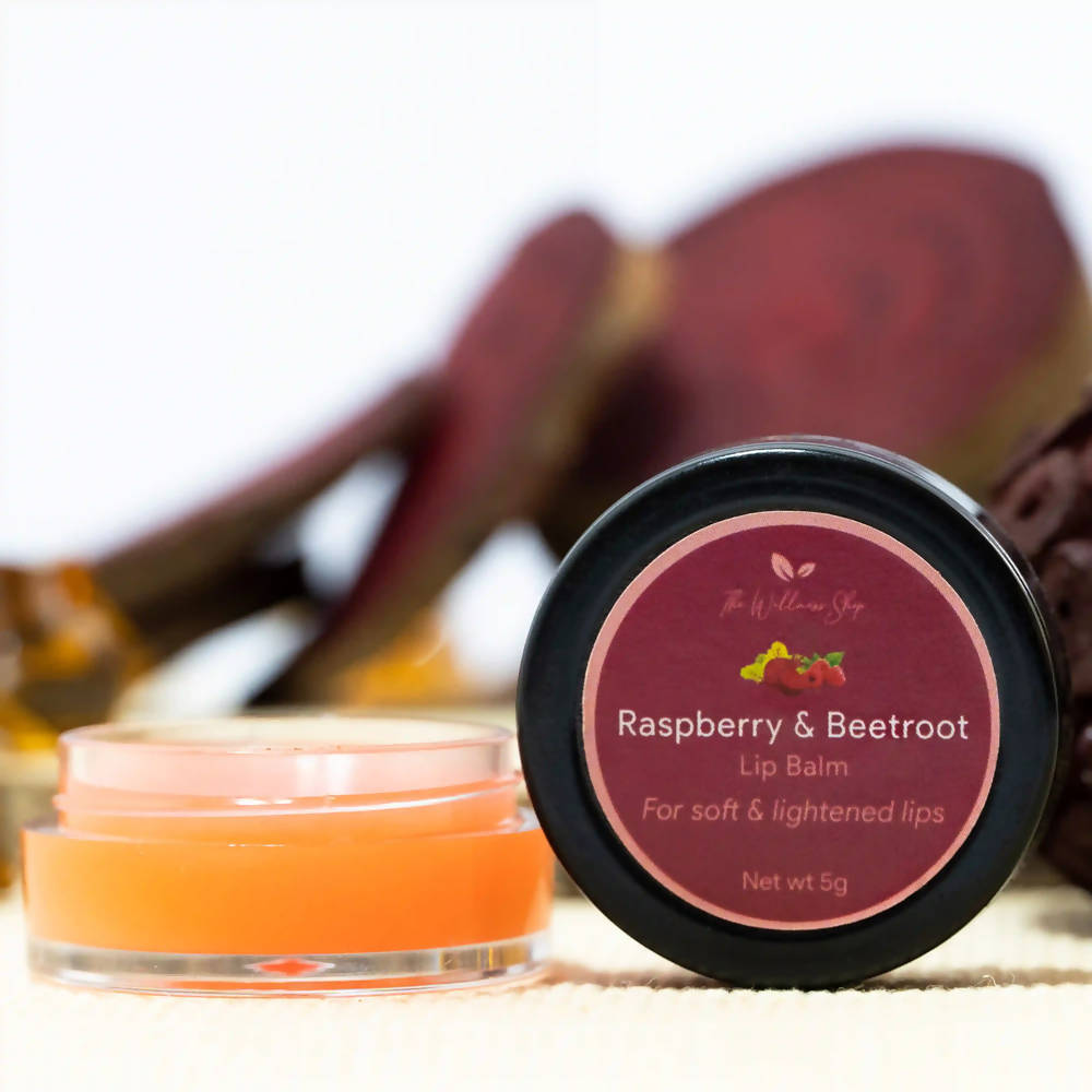 The Wellness Shop Raspberry And Beetroot Lip Balm