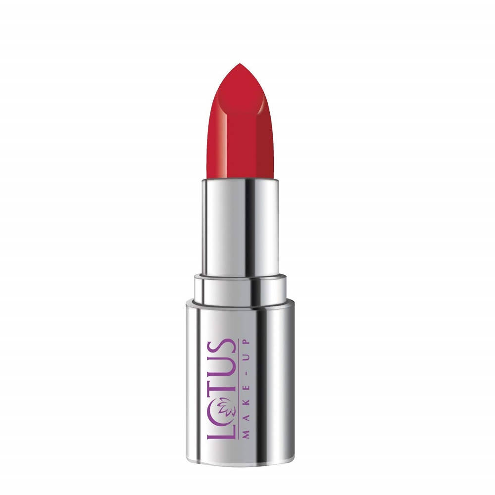 Lotus Makeup Ecostay Butter Matte Lip Colour - Tangy Red (4 Gm)