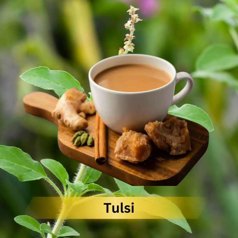 Naivedyam Classic Tulsi Flavour Jaggery Tea