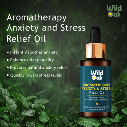 Wild Oak Aromatherapy Anxiety & Stress Relief Oil