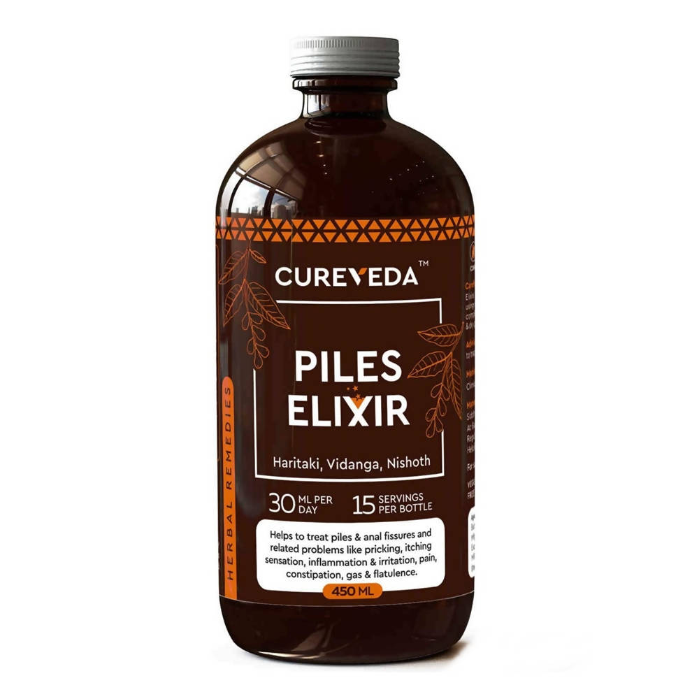 Cureveda Piles Elixir Syrup - usa canada australia