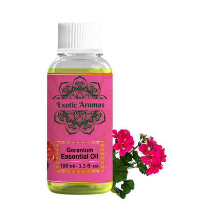 Exotic Aromas Geranium Essential Oil - BUDNEN