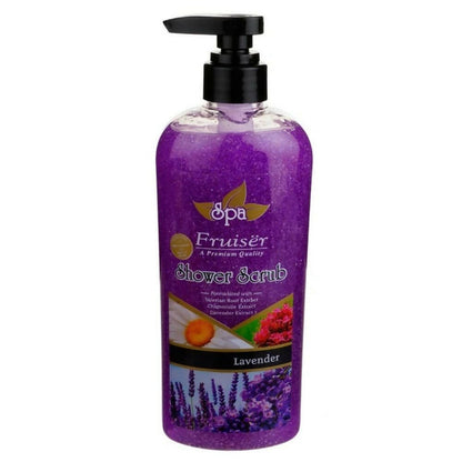 Fruiser Shower Scrub With Lavender - usa canada australia
