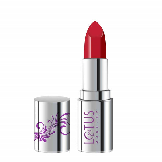 Lotus Makeup Ecostay Butter Matte Lip Colour - Tangy Red (4 Gm) - BUDEN