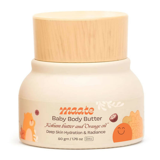 Maate Baby Body Butter Enriched with Pure Kokum Butter and Saffron Oil -  USA, Australia, Canada 