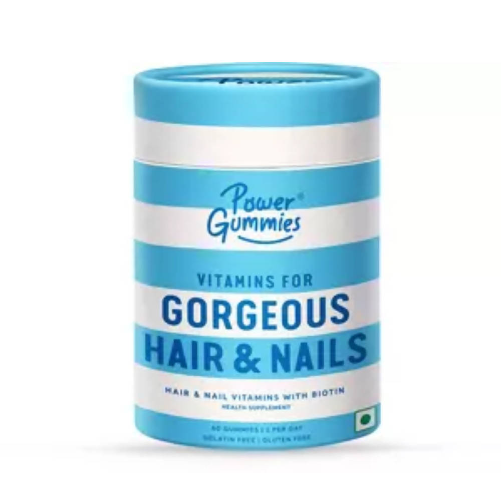 Power Gummies Vitamins For Gorgeous Hair & Nails - BUDNE