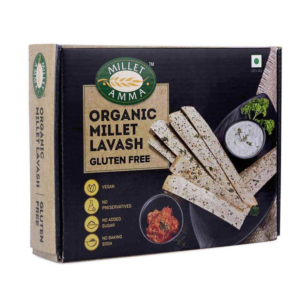 Millet Amma Organic Millet Lavash (Gluten Free)