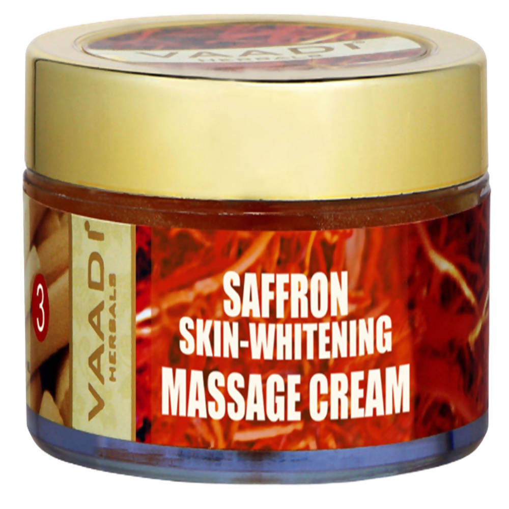 Vaadi Herbals Saffron Skin Whitening Massage Cream - BUDNE