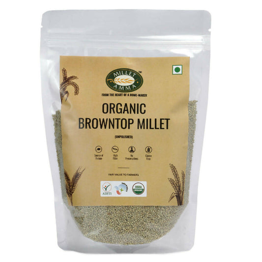 Millet Amma Organic Browntop Millet Grains - buy in USA, Australia, Canada