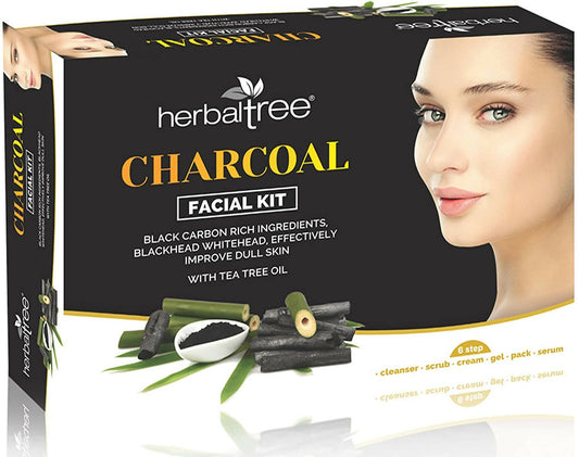 Herbal Tree Charcoal Facial Kit - usa canada australia