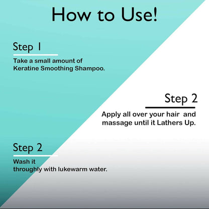 Keratine Professional Smoothing Repair Shampoo