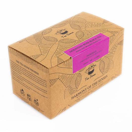 Tea Sense Mountain Rose Black Tea Bags Box - buy in USA, Australia, Canada