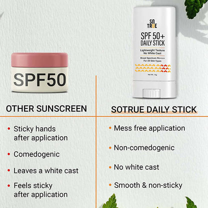 Sotrue SPF 50+ Daily Sunscreen Stick